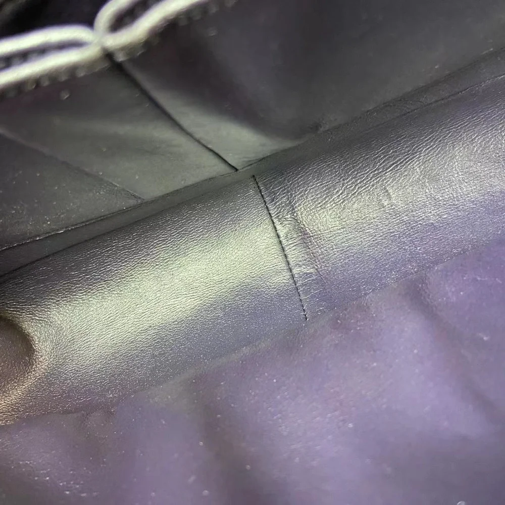 SOLD - CHANEL Dark Blue Crumpled Calfskin Reissue 2.55 226 - Picture 14 of 15